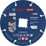 Diamantový řezný kotouč Bosch EXPERT na kov X-LOCK 115 mm.